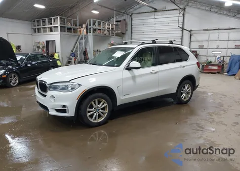 2015 BMW X5 xDrive35D из США, поврежденный, VIN 5UXKS4C51F0N07062